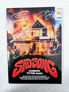P1Harmony Sad Song Signed Promo Album Autographed + Message 7th Mini [US SELLER] - Picture 1 of 14