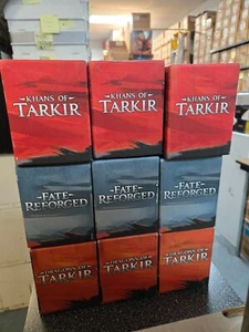 Magic Mtg *EMPTY* KHANS OF TARKIR BLOCK Fat Pack Boxes (Set of 3) - Picture 1 of 1