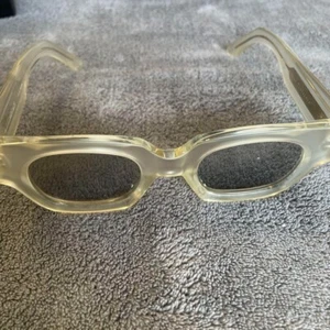 JACQUES MARIE MAGE x OLIVIER THEYSKENS Sunglasses Eyewear Clear frame USED - Picture 1 of 12