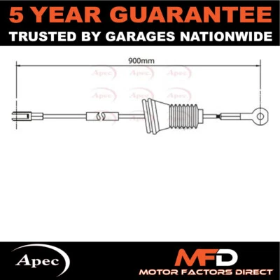 Fits Volvo 940 1990-1998 960 1990-1996 Apec Rear Right Hand Brake Cable - Image 1 of 2
