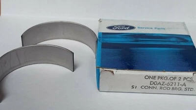 D0AZ-6211-A Ford OEM Connecting Rod Bearing Set Std 1973 -1979 400 8 Cyl MUSTANG - Image 1 of 2