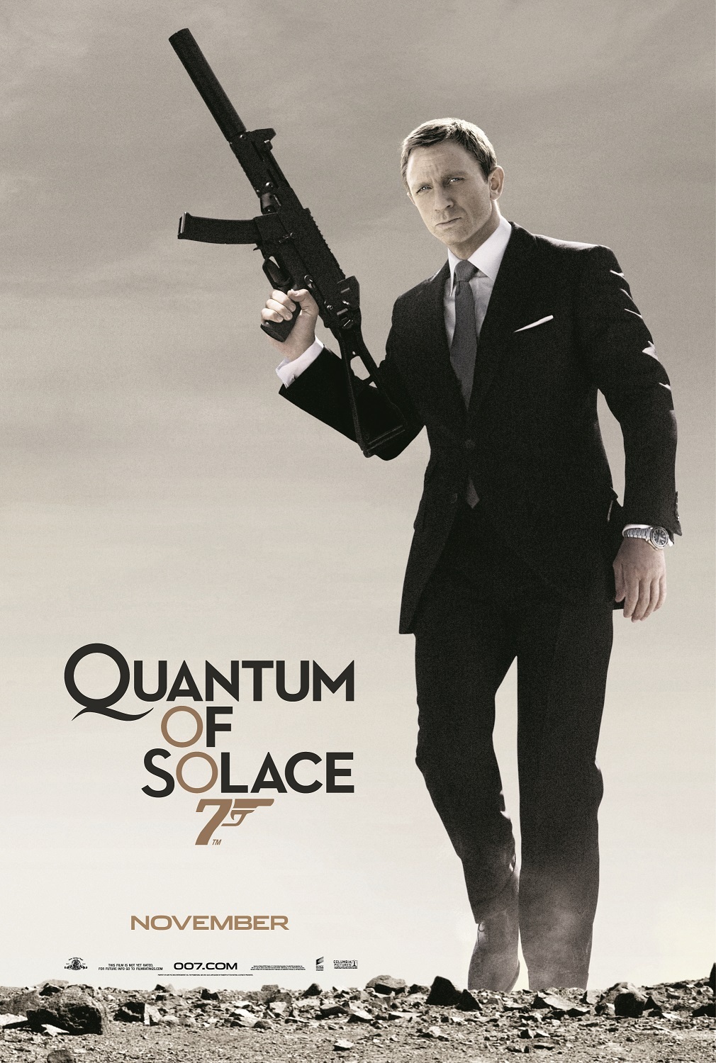 JAMES BOND 007 DANIEL CRAIG LIFESIZE STANDUP STANDEE CUTOUT POSTER