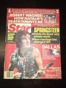 STAR AGOSTO 27 1995 SPRINGSTEEN DALLAS ROBERT WAGNER - Imagen 1 de 2