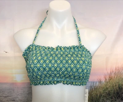 Nuevo con etiquetas Traje de baño Cupshe de una pieza Top Talla pequeña Floral Amarillo Verde Blanco Foto 1 de 4