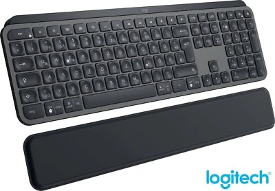 Logitech MX Keys Plus Keyboard mit Palm Rest – Neu & OVP ✨⌨️ - Bild 1 von 4