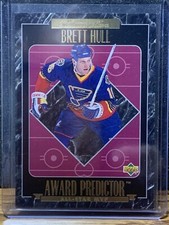 Brett Hull 1996 Upper Deck Award Predictor All-Star Gold Redeemed #MVP-R3