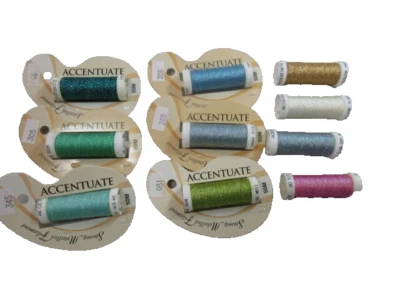 Accentuate Metallic Filament Lot of 10     NEW       F168 - Image 1 of 3
