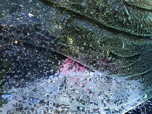 ACRYLIC SHEETS Large Slumped clear Perspex (Patterned) Sheets 8ft x 4ft x 6mm - Picture 1 of 6