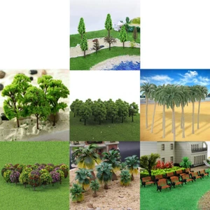 Model Trees Train Railroad Layout Diorama Wargame Scenery Garden Park Landscape - Picture 1 of 36