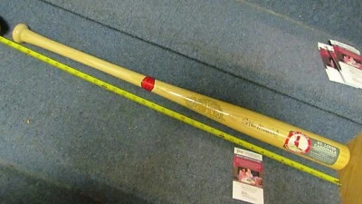 Stan Musial signed Cooperstown St. Louis Cardinals Baseball Bat JSA Cert - Image 1 of 4