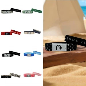 NFC Bibelvers Armbänder Inspirierend Religiös Christlich Elastisch Armbänder - Bild 1 von 23