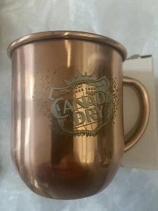 Canada Dry Copper Moscow Mule Mug New In Box - Picture 1 of 3