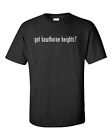 Got Hawthorne Heights ? Men's Cotton T-Shirt Shirt Solid Black White S - 5XL