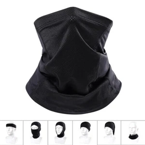 Bandana Half Face Mask Scarf Balaclava Neck Gaiter Cycling Breathable Washable - Picture 1 of 11