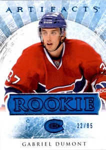 2012-13 Artifacts Sapphire #180 Gabriel Dumont /85