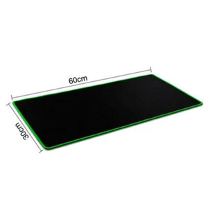 1PC Green Computer Mouse Pad Large Gaming Pad 23.62" x 11.81" Rubber Mouse Mat - Picture 1 of 3