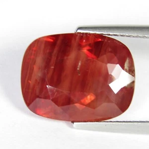 8.20Cts Excellent Natural Unheated Andasine Cushion  Shape Loose Gemstone - Picture 1 of 8