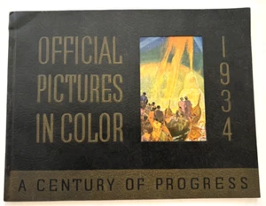 Lovely 1934 Official Pictures In Color - A Century of Progress Expo - Chicago* - Picture 1 of 18