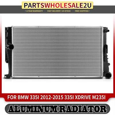 New Aluminum Radiator w/o Oil Cooler for BMW 335i 335i xDrive 435i M2 M235i 3.0L - Image 1 of 4