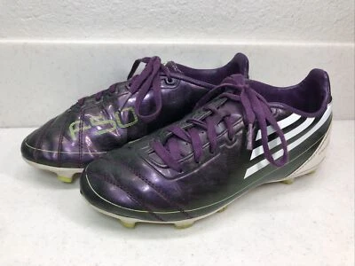 Adidas F50 TRX FG Purple Football Boots Soccer Cleats G17695 Men's Size US 3.5 - Image 1 of 4