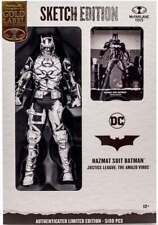 DC Multiverse justice League 7" Figure Sketch Edition - Hazmat Suit Batman