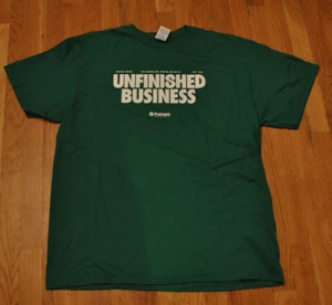 Boston Celtics UNFINISHED BUSINESS SGA Shirt XL 2023 NBA ECF Game 2 - Picture 1 of 3