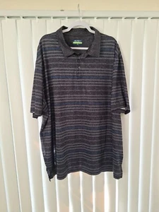 Mens 3XL Ben Hogan Performance Striped Polo Golf Shirt - Picture 1 of 3
