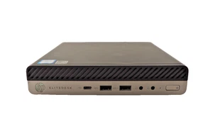 HP EliteDesk 800 G3 Mini 35W Intel i5-7500T 8GB RAM 100GB SSD Win11 wPSU Desktop - Picture 1 of 5