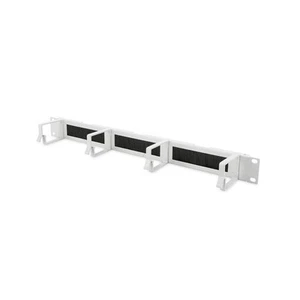 5x DIGITUS Rangierpanel 1HE 19" 4xBügel mit Bürstenleise grau - Bild 1 von 1