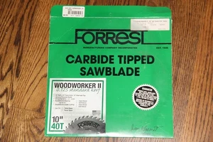 Forrest Woodworker II 10" Carbide Tipped Sawblade 40T - Picture 1 of 13