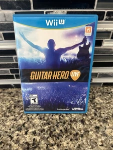 Guitar Hero Live Game solo en caja con manual - Wii U - Imagen 1 de 3