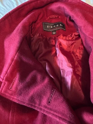 Casaco e ou jaqueta feminina Giacca Burgundy - Imagem 1 de 3