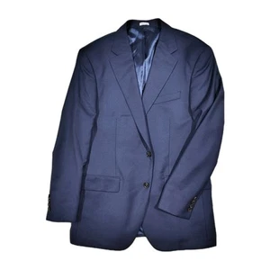 Peter Millar Blazer 100% Wool Blue Men’s 42R Sport Coat Jacket Double Vented EUC - Picture 1 of 12