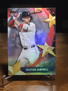 2025 Topps Update Kristian Campbell Rookie Stars of the MLB #SMLB-62  Red Sox - Picture 1 of 2