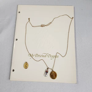 Young Woman Medallion Necklace My Personal Progress Mormon LDS Womanhood Booklet - Picture 1 of 16