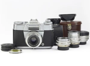 Voightlander Bessamatic analoge Kleinbildkamera mit 35mm 50mm 100mm - Bild 1 von 15