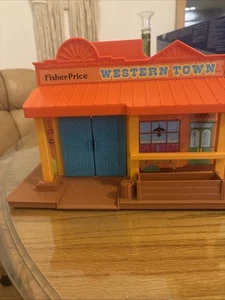 1982 Fisher Price Western Town #934 nur Gebäude - Bild 1 von 12