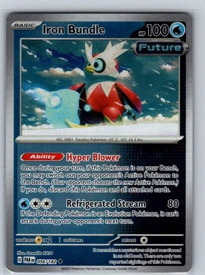 Iron Bundle 056/182 Reverse Holo Uncommon SV04: Paradox Rift LP - Image 1 of 2