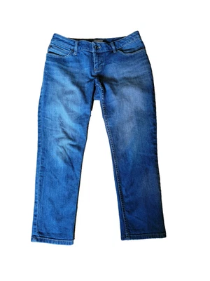 J Jill Jeans Women’s Size 4 Petite Blue Denim Ankle Stretch Whisker - Image 1 of 4