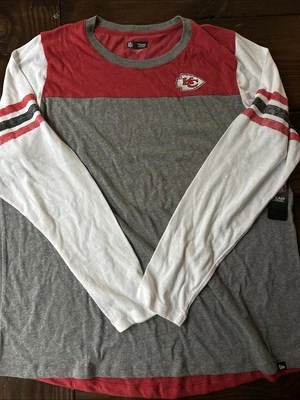Kansas City Chiefs Mujer Manga Larga Suave 1x Camisa Foto 1 de 2