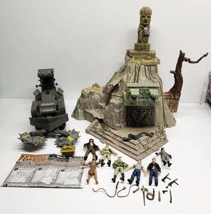 Indiana Jones Reino de la Calavera de Cristal Templo de Akator Juego + 7 Figuras - Imagen 1 de 20