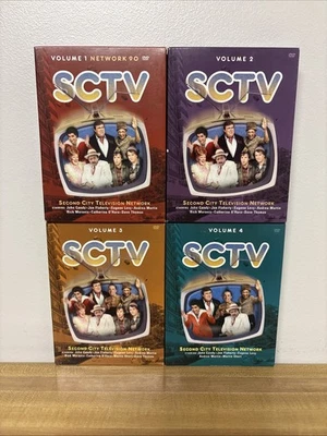 SCTV Complete Series (DVD) Box Sets Volumes 1-4 (Region 1) VGC - John Candy - Image 1 of 4