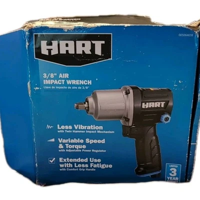 Hart 3/8-inch Air Impact Wrench New - Image 1 of 3