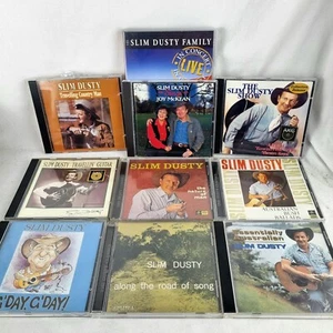 Lot 9x SLIM DUSTY CD + 1DVD Family Band Country Man Live Townsville Bush Ballads - Picture 1 of 13