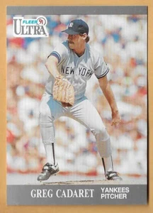 GREG CADARET NEW YORK YANKEES #229 - FLEER ULTRA 1991 - Bild 1 von 2