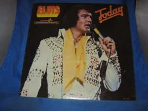 ELVIS PRESLEY-TODAY VINYL LP ALBUM QUADRA DISC APD1-1039 [1975]  [INV-38] - Bild 1 von 5