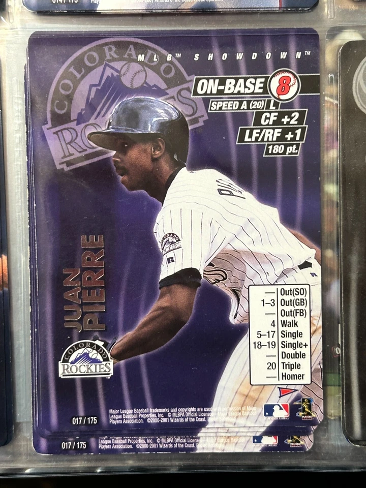 2001 MLB Showdown Pennant Run Conjunto Base Commons - Escolha da Lista! - Imagem 1 de 1