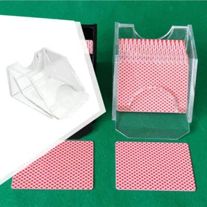 Card Dealer Shoe 1 Deck Smooth Surface Acrylic Durable for Casino - Picture 1 of 12