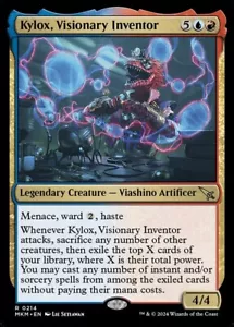 Kylox, Visionary Inventor Foil NM MTG Karlov Manor MKM MKC Magic - Picture 1 of 3