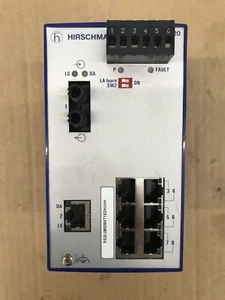 HIRSCHMANN RS20-0800M4T1SDHUHH IEC 61131-2 Rail Switch - Picture 1 of 7